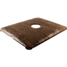 Genuine chicken / hen leather iPad case IPAD-HEN01 Brown