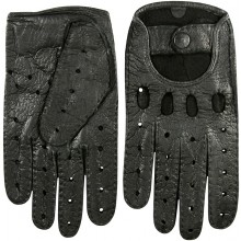 Genuine peccary leather gloves PECGL02 Black