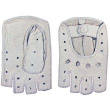 Genuine peccary leather gloves PECGL03 Beige