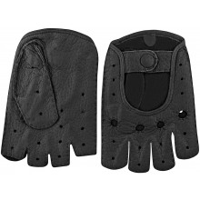 Genuine peccary leather gloves PECGL03 Black