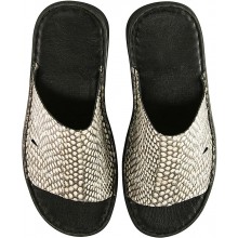 Genuine cobra snake leather sandals SANDAL03CB Natural