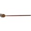 Coconut shell back scratcher with rosewood handle CCNBACK001