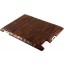 Genuine chicken / hen leather iPad 2 case IPAD2-HEN10 Brown