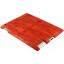 Genuine chicken / hen leather iPad 2 case IPAD2-HEN10 Red