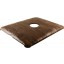 Genuine chicken / hen leather iPad case IPAD-HEN01 Brown