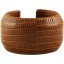 Genuine lizard leather bracelet LIZBRAS40 Tan