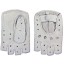 Genuine peccary leather gloves PECGL03 Beige