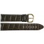 Genuine crocodile leather watch band SPMC-S01 Brown