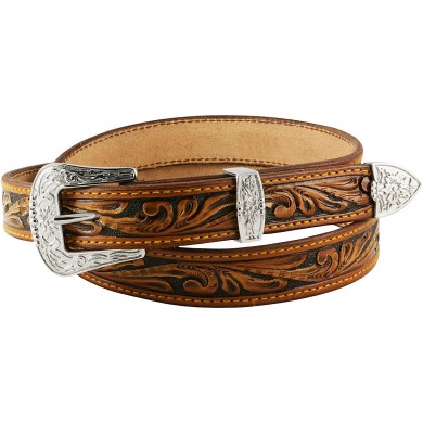 Genuine cow leather belt CVBELT002 Brown
