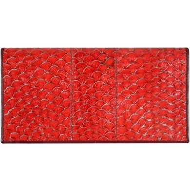 Genuine fish leather wallet FLW001 GL Red