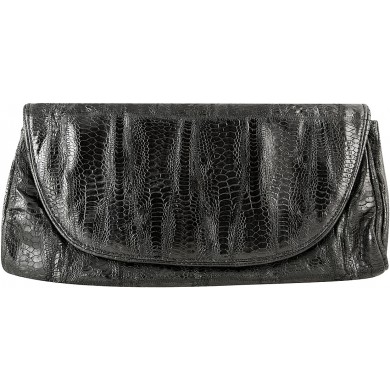Genuine chicken / hen leather bag HBAG8824 Black