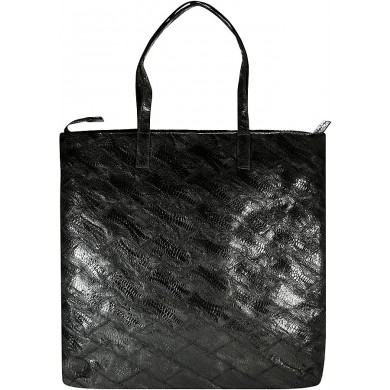 Genuine chicken / hen leather bag HBAG8828 Black