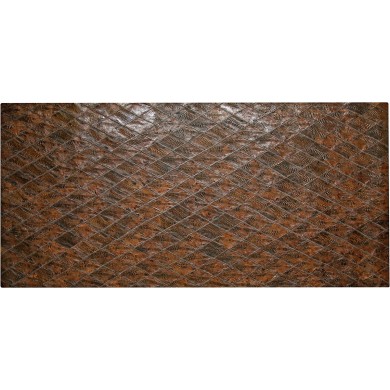 Genuine chicken leather panel HSKPAN01 Brown