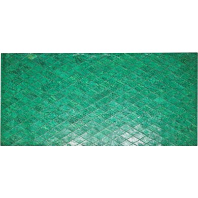 Genuine chicken leather panel HSKPAN01 Green