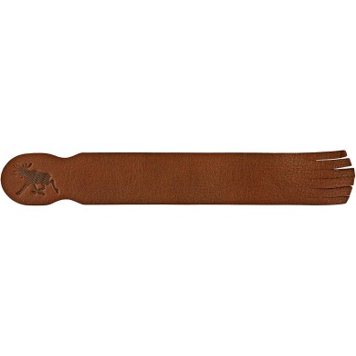 Genuine moose leather bookmark MOOSEBM431B Brown