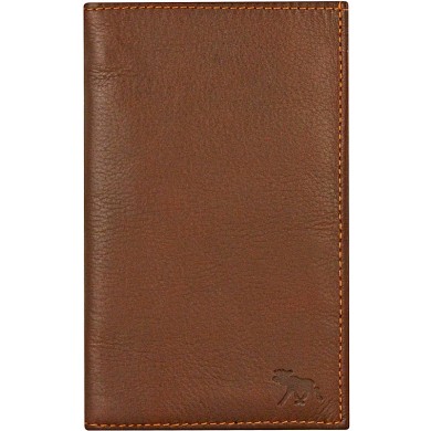 Genuine moose leather wallet MOOSEW208 Brown