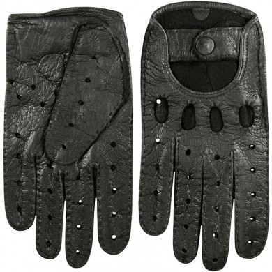 Genuine peccary leather gloves PECGL02 Black