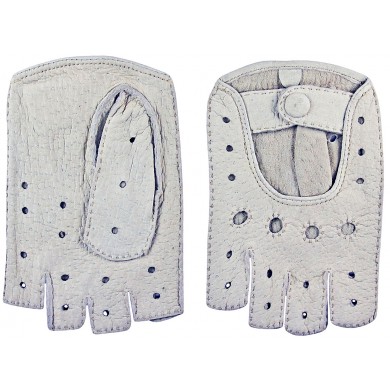 Genuine peccary leather gloves PECGL03 Beige