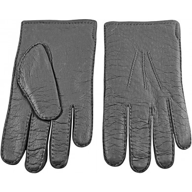 Genuine peccary leather gloves PECGL04 Black