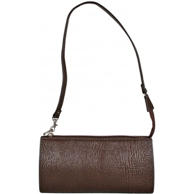 Genuine shark leather bag SHARK2209 Brown