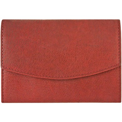 Genuine sheep leather wallet SPWA3622R Burgundy