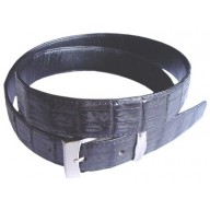 Genuine alligator leather belt 102SMT Black
