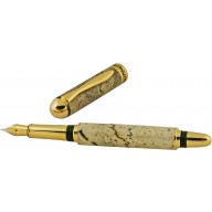 Alligator bone fountain pen ALPEN02-GT