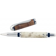 Alligator bone / leather rollerball pen ALPEN20-P Tan