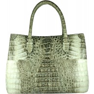 Genuine alligator leather bag BCM189 Natural