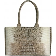 Genuine alligator leather bag BCM78 Natural