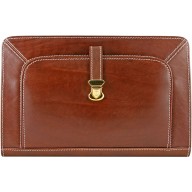Genuine buffalo leather bag BGB134 Brown