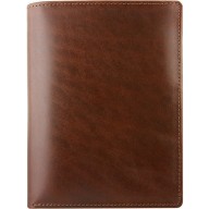 Genuine buffalo leather wallet BW03 Brown