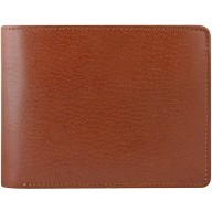 Genuine buffalo leather wallet BW08 Brown