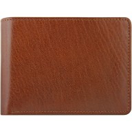 Genuine buffalo leather wallet BW10 Brown