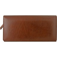 Genuine buffalo leather wallet BW15 Brown