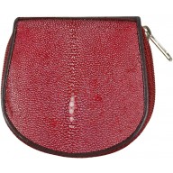 Genuine stingray leather coin wallet CP04A-SA Violet