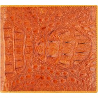 Genuine alligator leather wallet CW101-03 Tan