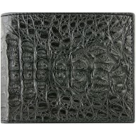 Genuine alligator leather wallet CW101-03 Black