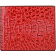 Genuine alligator leather wallet CW101 Red