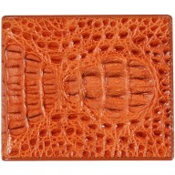 Genuine alligator leather wallet CW101 Tan