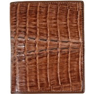 Genuine alligator leather wallet HKCM7T03 Brown
