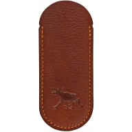 Genuine moose leather knife case MOOSEKN001 Brown