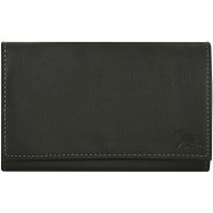 Genuine moose leather wallet MOOSEW340 Black