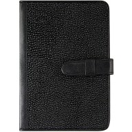 Genuine stingray leather passport cover NB20 Black