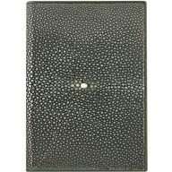 Genuine stingray leather passport holder NB7SA Black