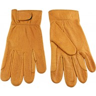 Genuine peccary leather gloves PECGL01 Tan