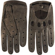Genuine peccary leather gloves PECGL02 Brown