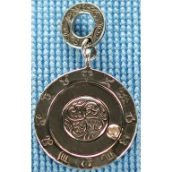 Sterling silver zodiac charm SCHARM001