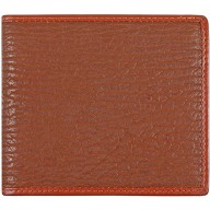 Genuine shark leather wallet SHARK2071 Cognac