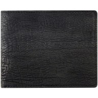 Genuine shark leather wallet SHARKW006 Black